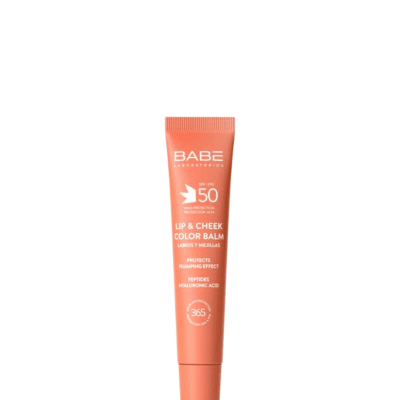 Laqboratorios BABÉ SUN Lip&Cheek NUDE SPF50 balzam za usne