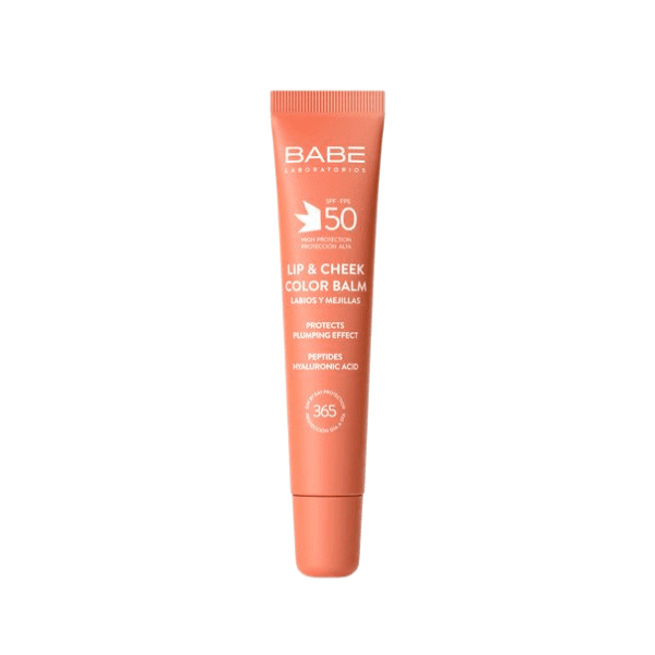 Laqboratorios BABÉ SUN Lip&Cheek NUDE SPF50 balzam za usne