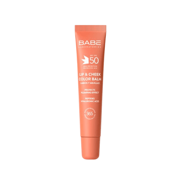 Laqboratorios BABÉ SUN Lip&Cheek NUDE SPF50 balzam za usne