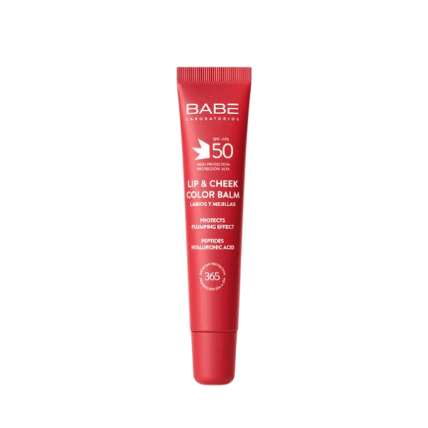 Laboratorios BABÉ SUN Lip&Cheek RED SPF50 balzam za usne