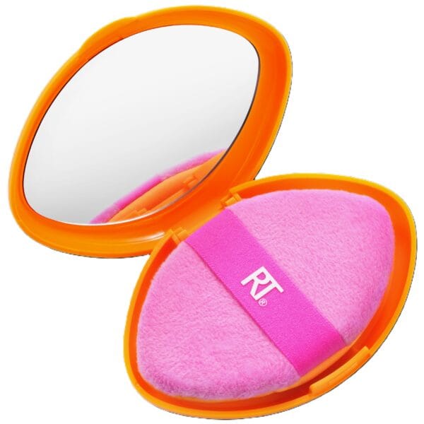 Real Techniques Miracle 2-in-1 Powder Puff + Travel Case spužvica za šminkanje