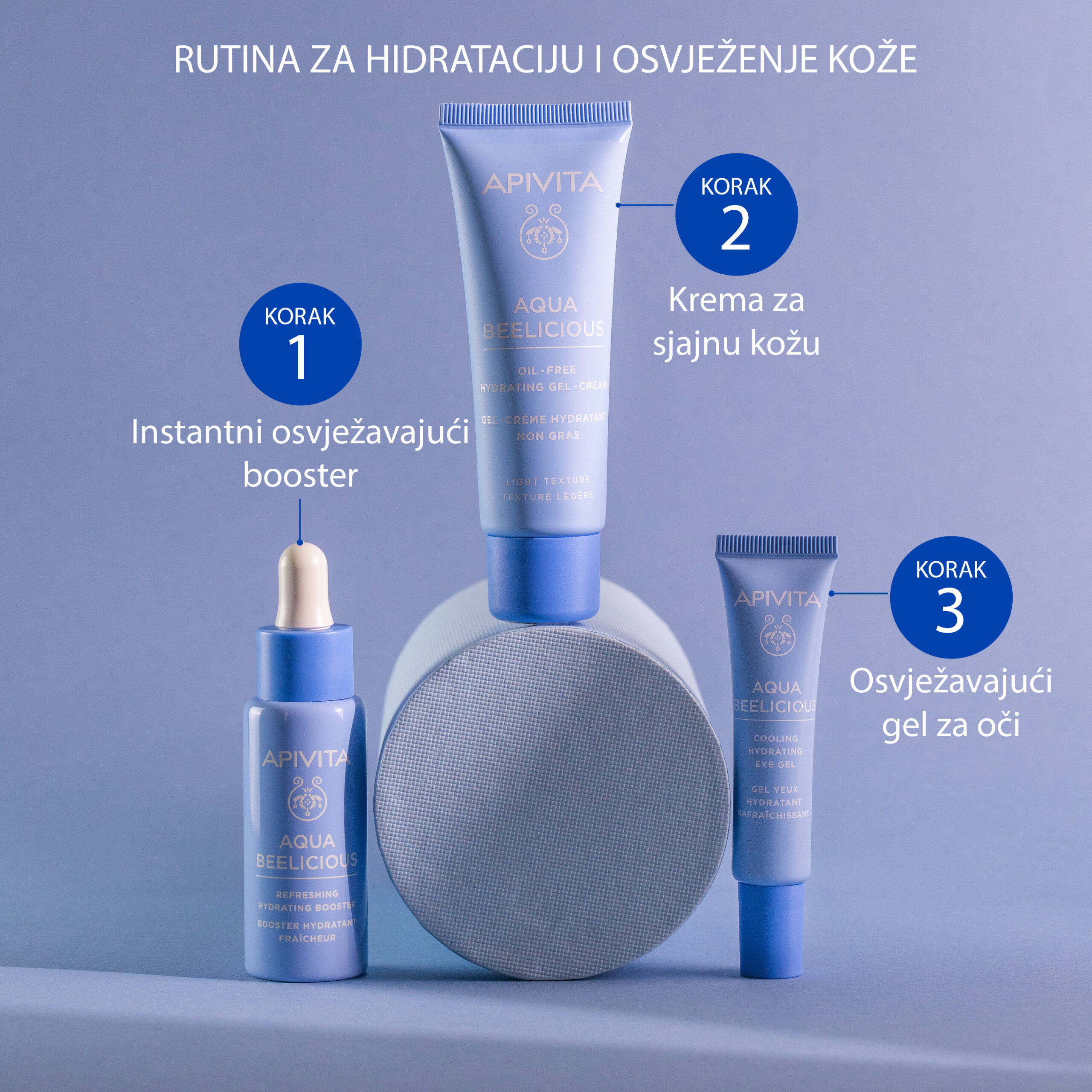 AQUA BEELICIOUS hidratantni gel za područje oko očiju