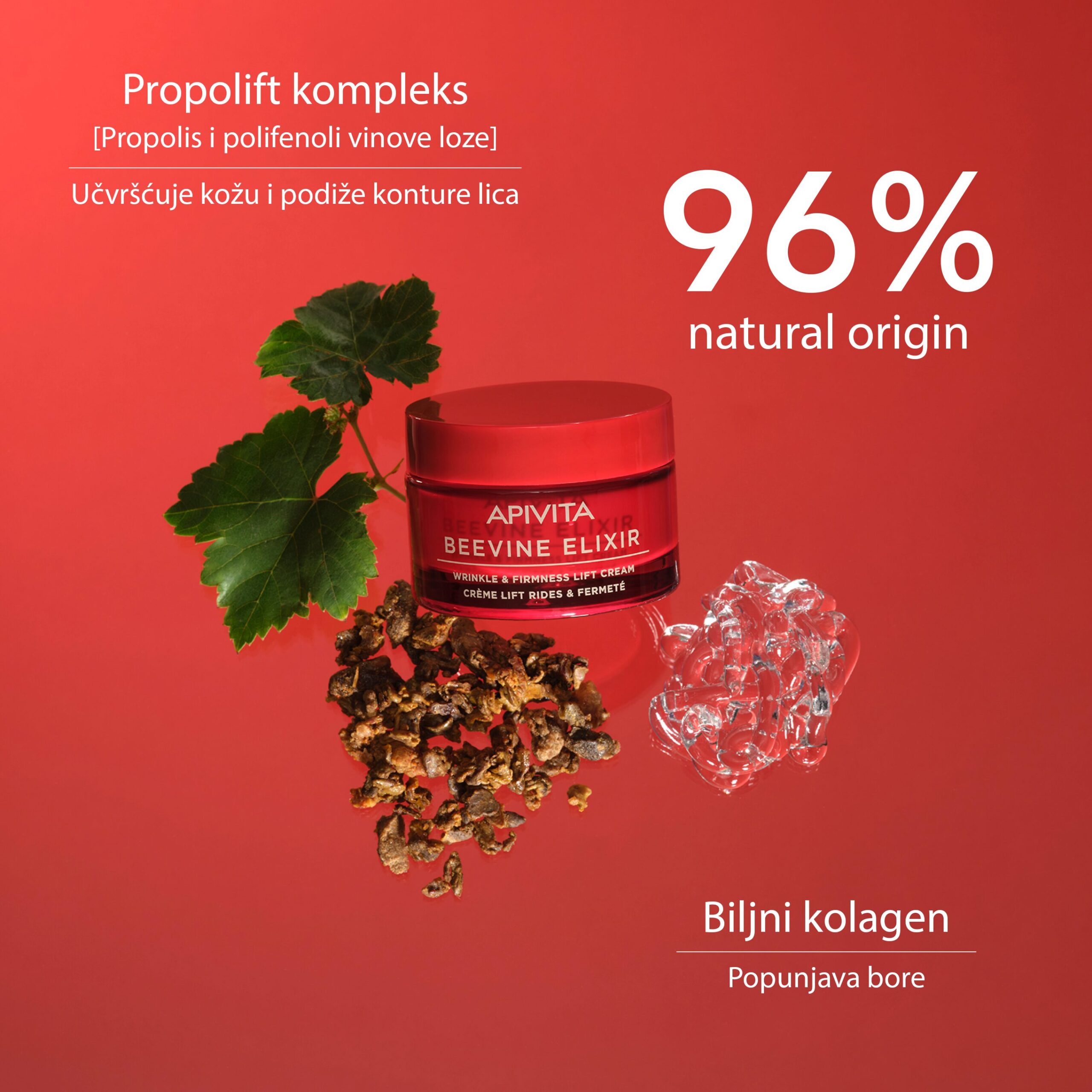 Apivita BEEVINE ELIXIR krema lagane teksture