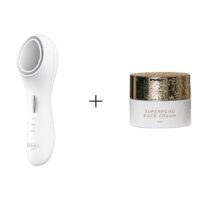 Beea Face Lift uređaj za lice EMS, Hot & Cool BEEA Beauty  i Eridan Superfood krema za lice