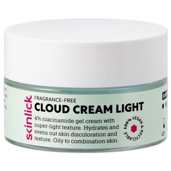 Skinlick Cloud Cream Light gel krema u minimalističkom pakiranju