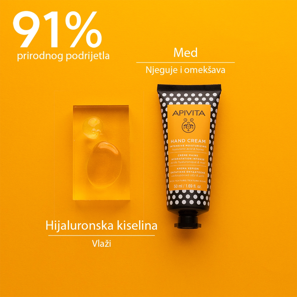 apivita Krema za ruke za intenzivnu hidrataciju