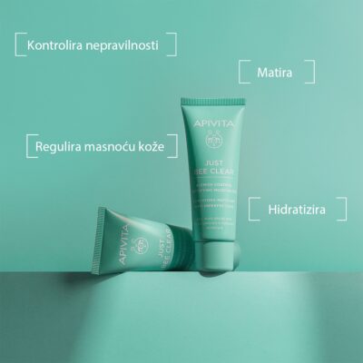 Just Bee Clear matirajuća hidratantna gel krema