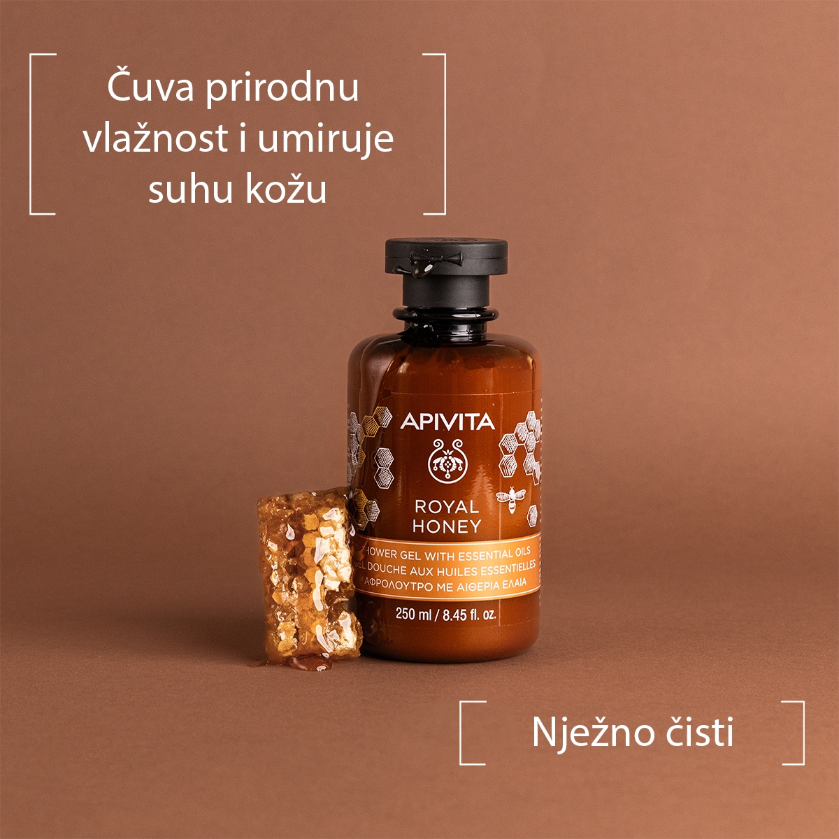 Apivita ROYAL HONEY gel za tuširanje