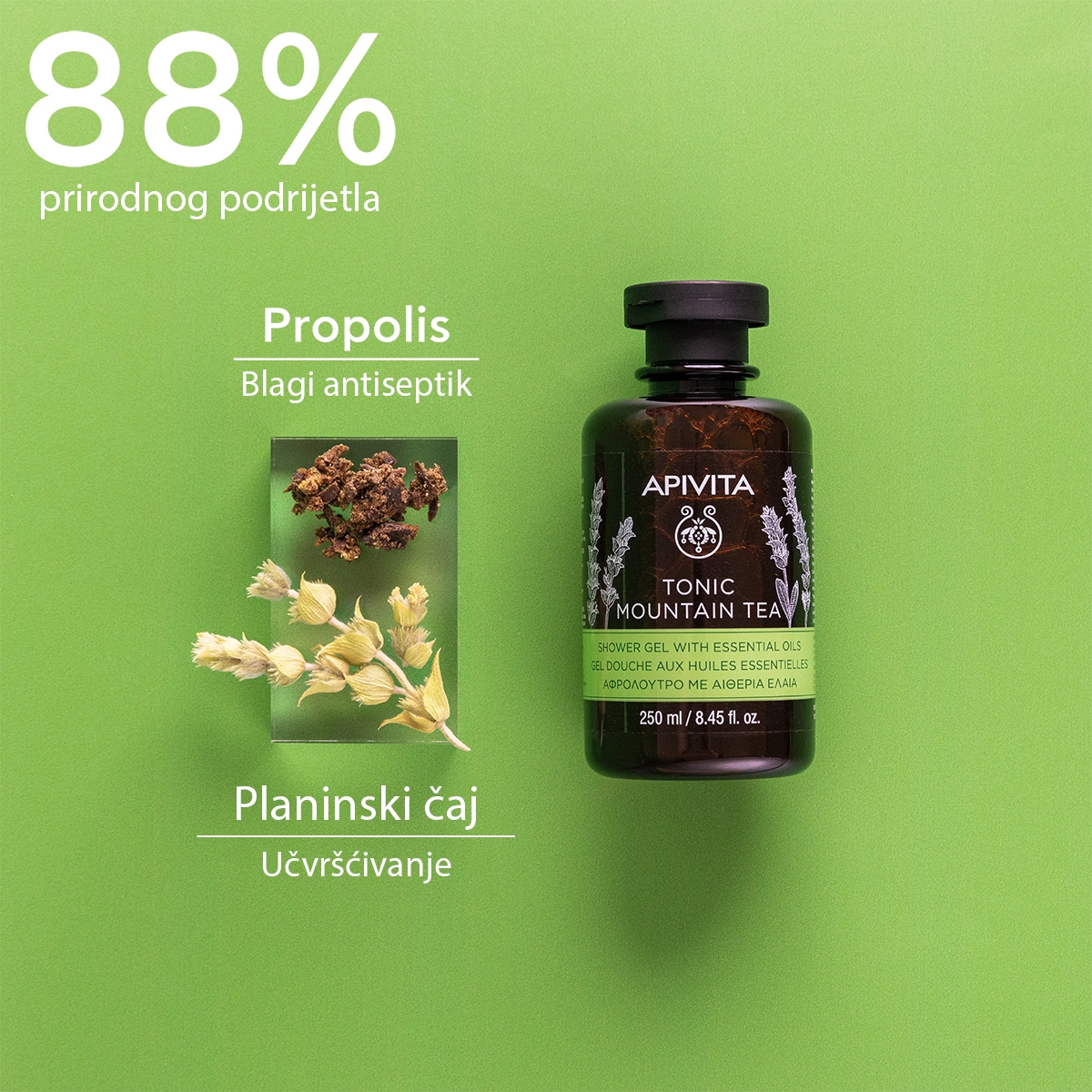 TONIC MOUNTAIN TEA gel za tuširanje