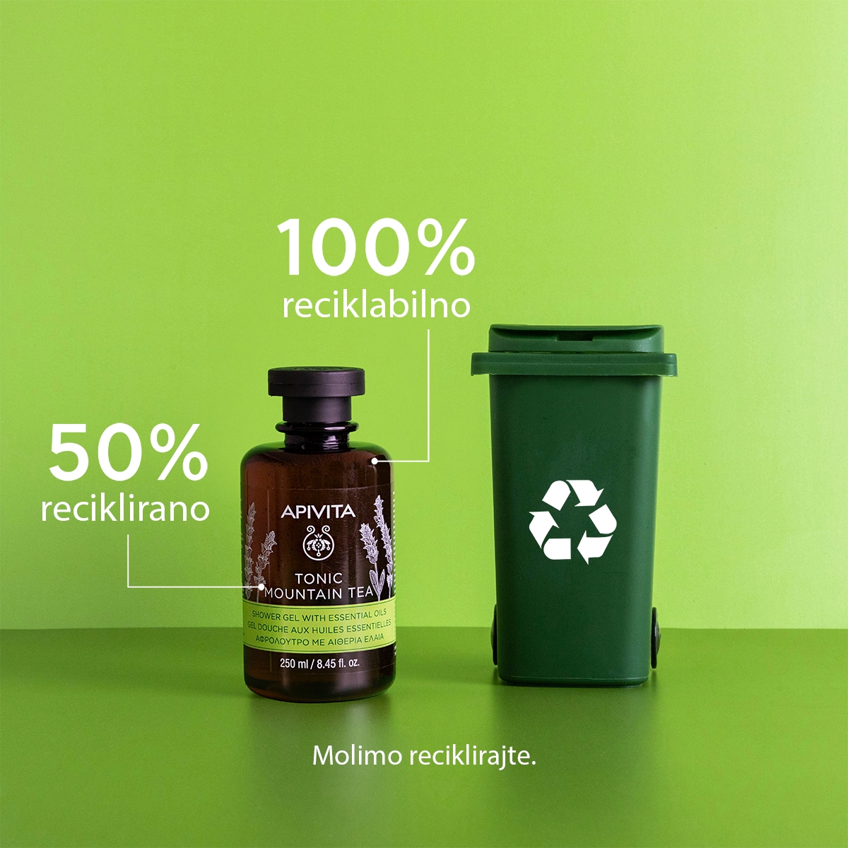 TONIC MOUNTAIN TEA gel za tuširanje