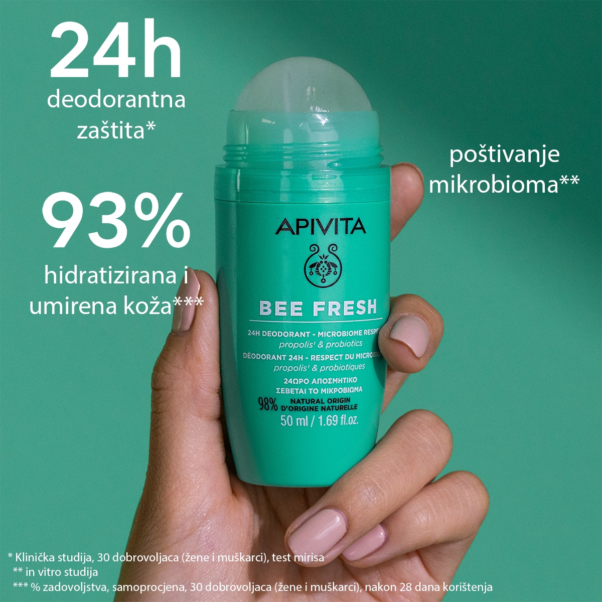 Apivita BEE FRESH deo roll on