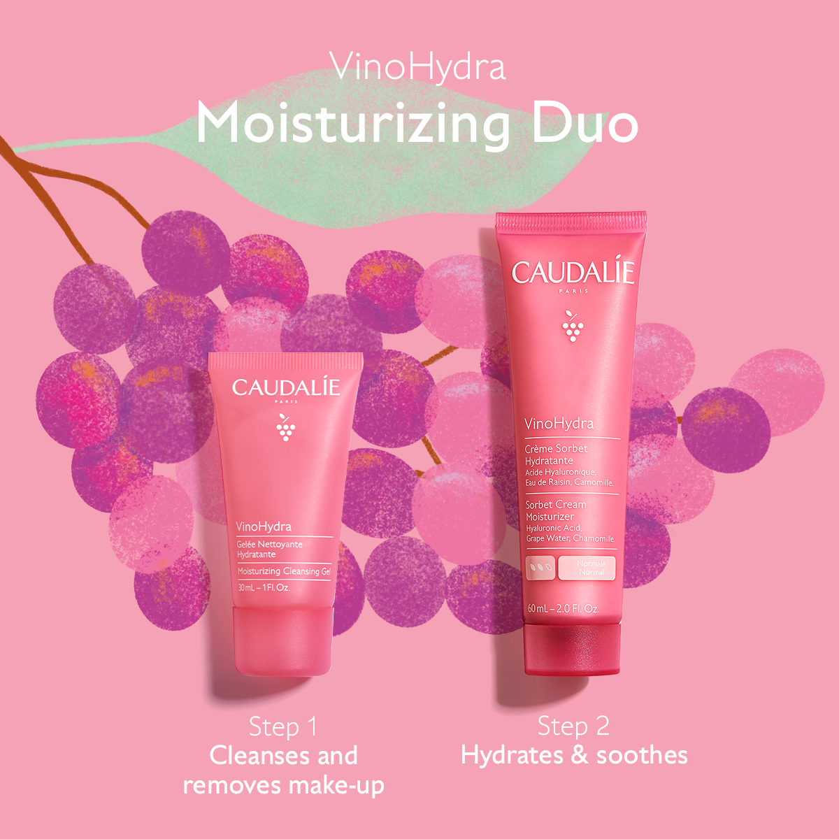 Caudalie Vinohydra Sorbet Set