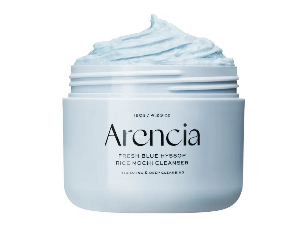arencia Fresh Blue Hyssop Rice Mochi Cleanser
