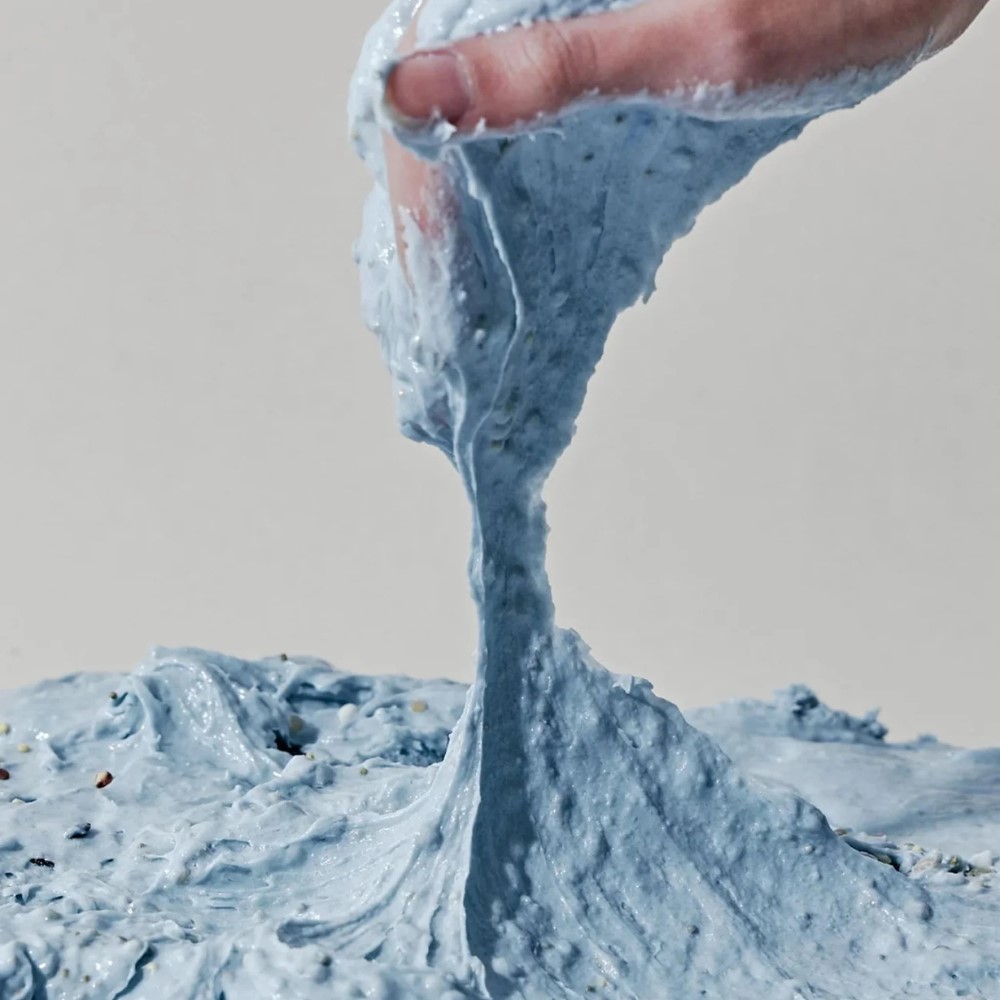 Fresh Blue Hyssop Rice Mochi Cleanser