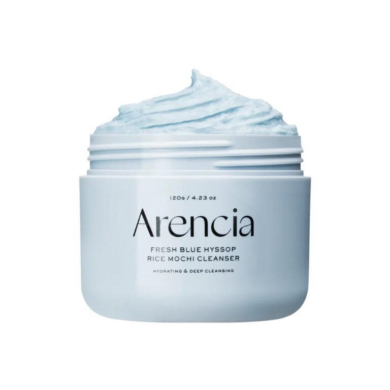 arencia Fresh Blue Hyssop Rice Mochi Cleanser