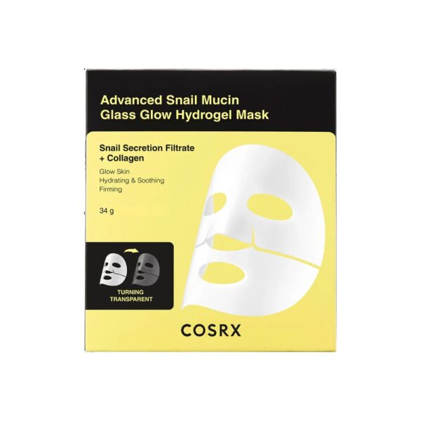 cosrx Advanced Snail Mucin Glass Glow Hydrogel Mask