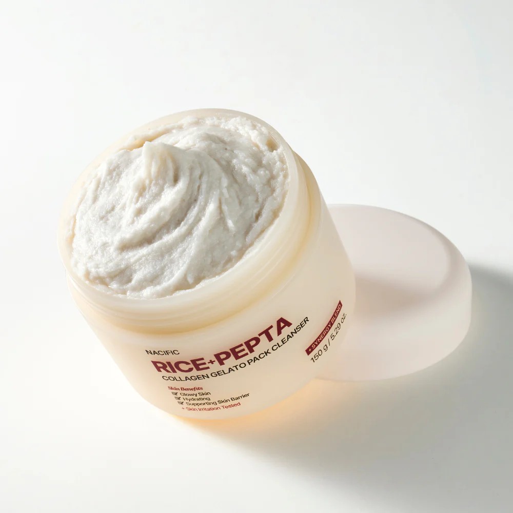 nacific Rice Pepta Collagen Gelato Pack Cleanser