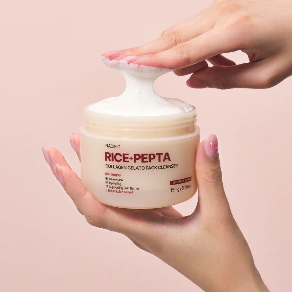 nacific Rice Pepta Collagen Gelato Pack Cleanser