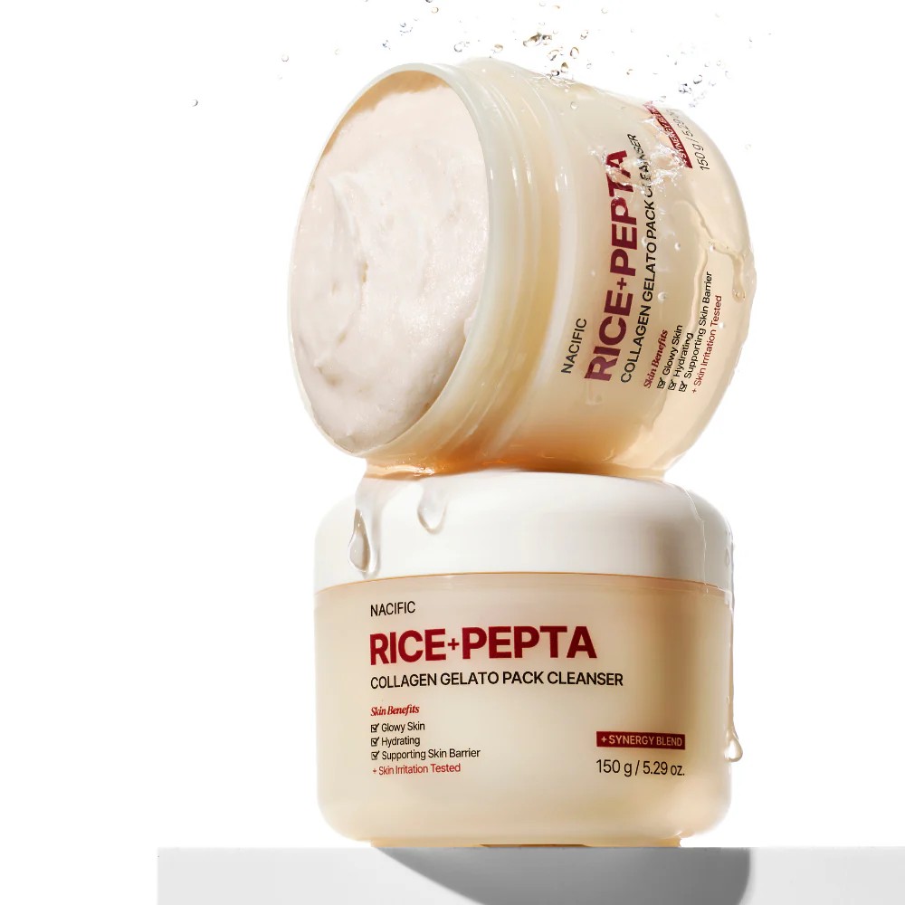 nacific Rice Pepta Collagen Gelato Pack Cleanser