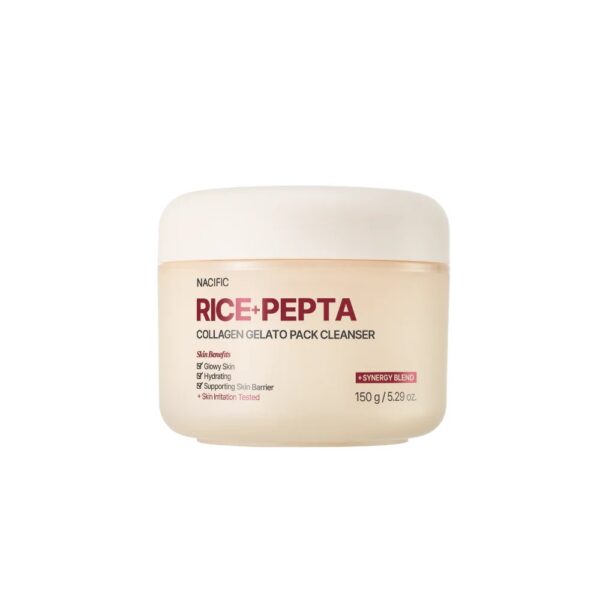 nacific Rice Pepta Collagen Gelato Pack Cleanser