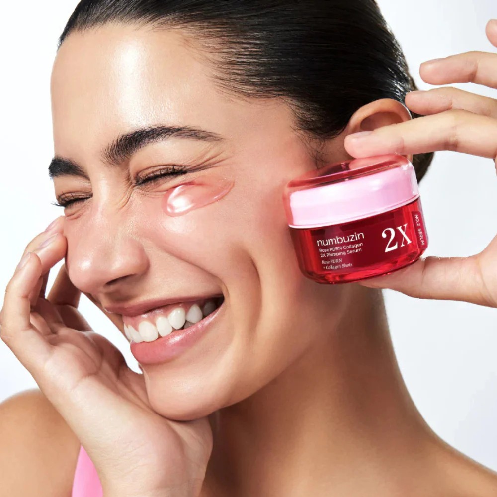 numbuzin No.2 Rose PDRN Collagen 2X Plumping Serum