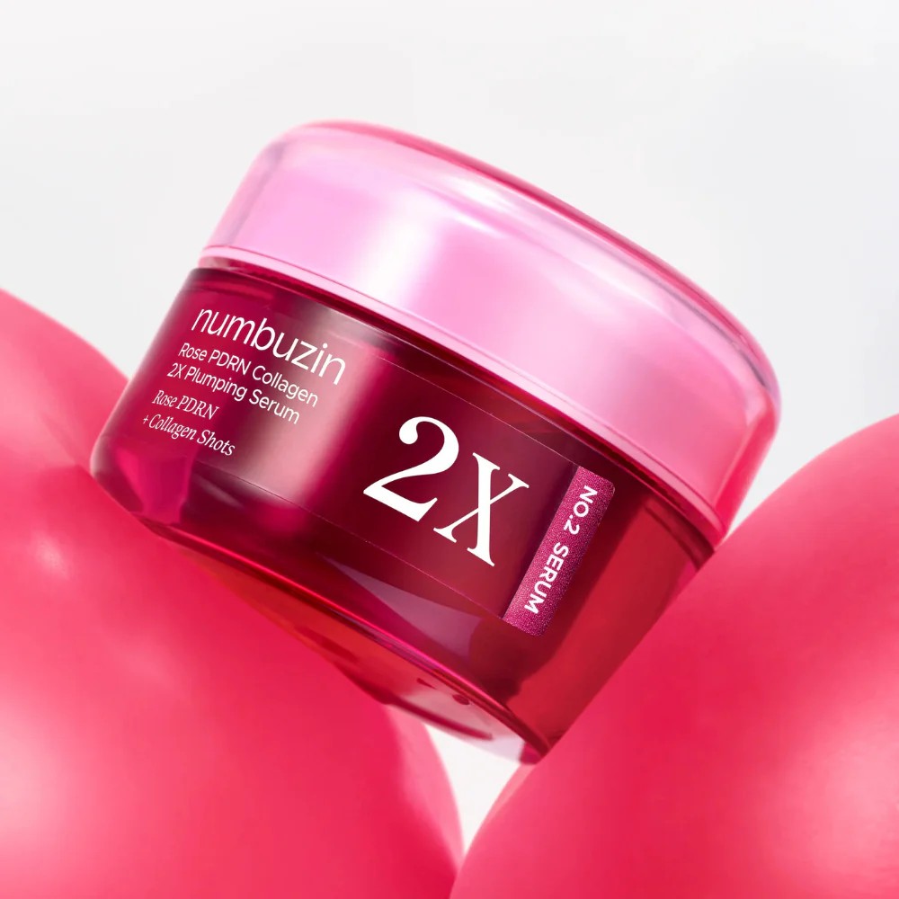 numbuzin No.2 Rose PDRN Collagen 2X Plumping Serum