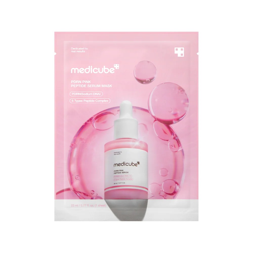 medicube PDRN Pink Peptide Serum Mask