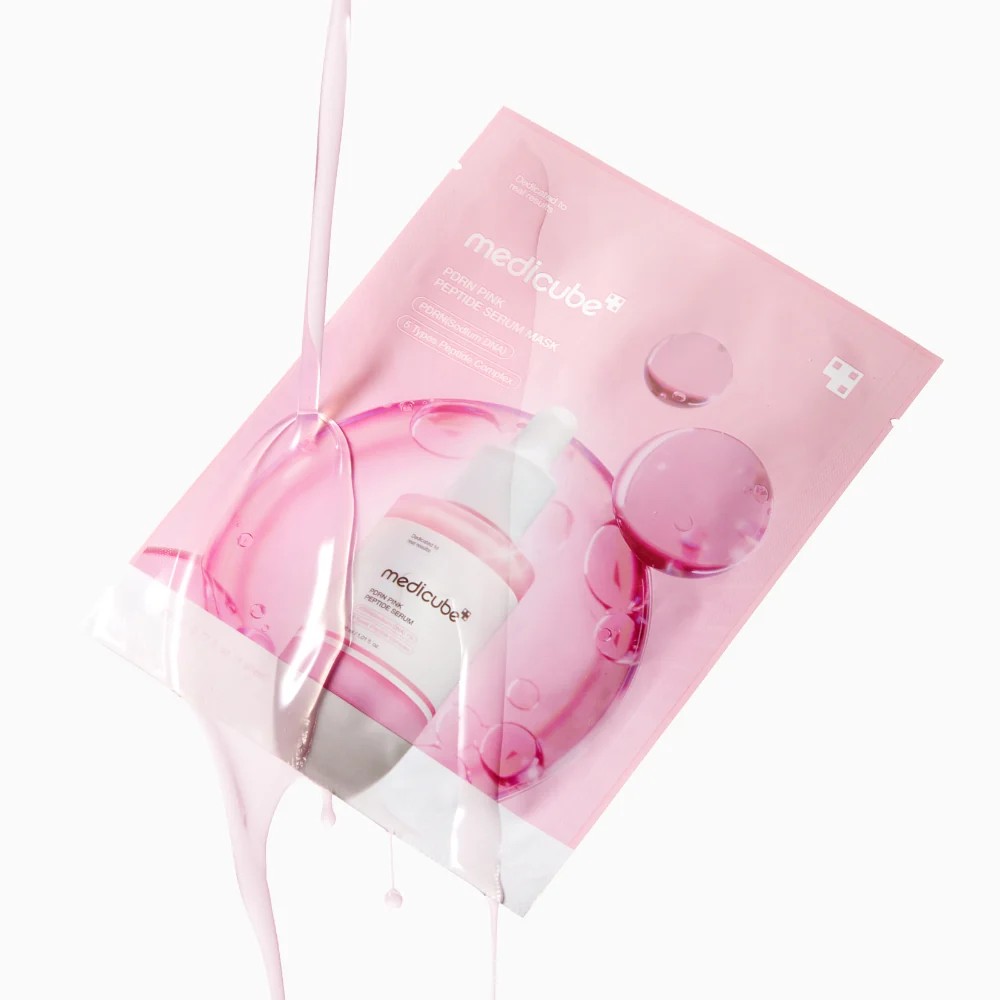 medicube PDRN Pink Peptide Serum Mask
