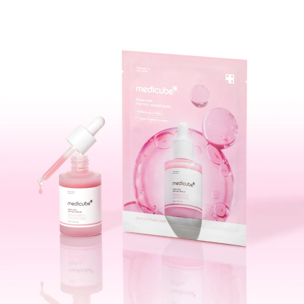 medicube PDRN Pink Peptide Serum Mask