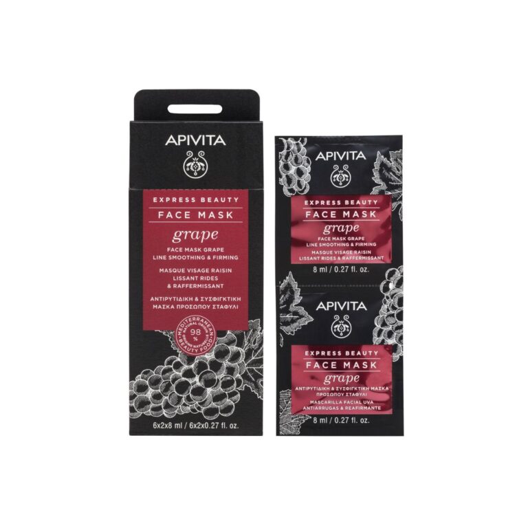 Apivita Express beauty maska za lice s grožđem