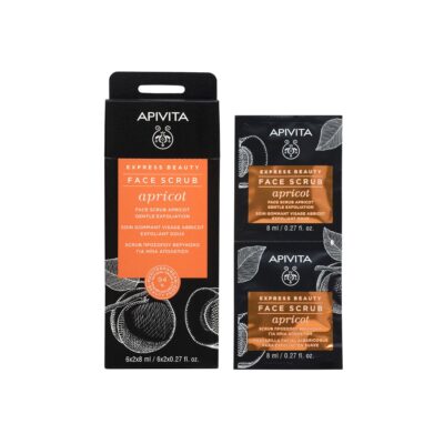 Apivita Express beauty piling maska za lice s marelicom