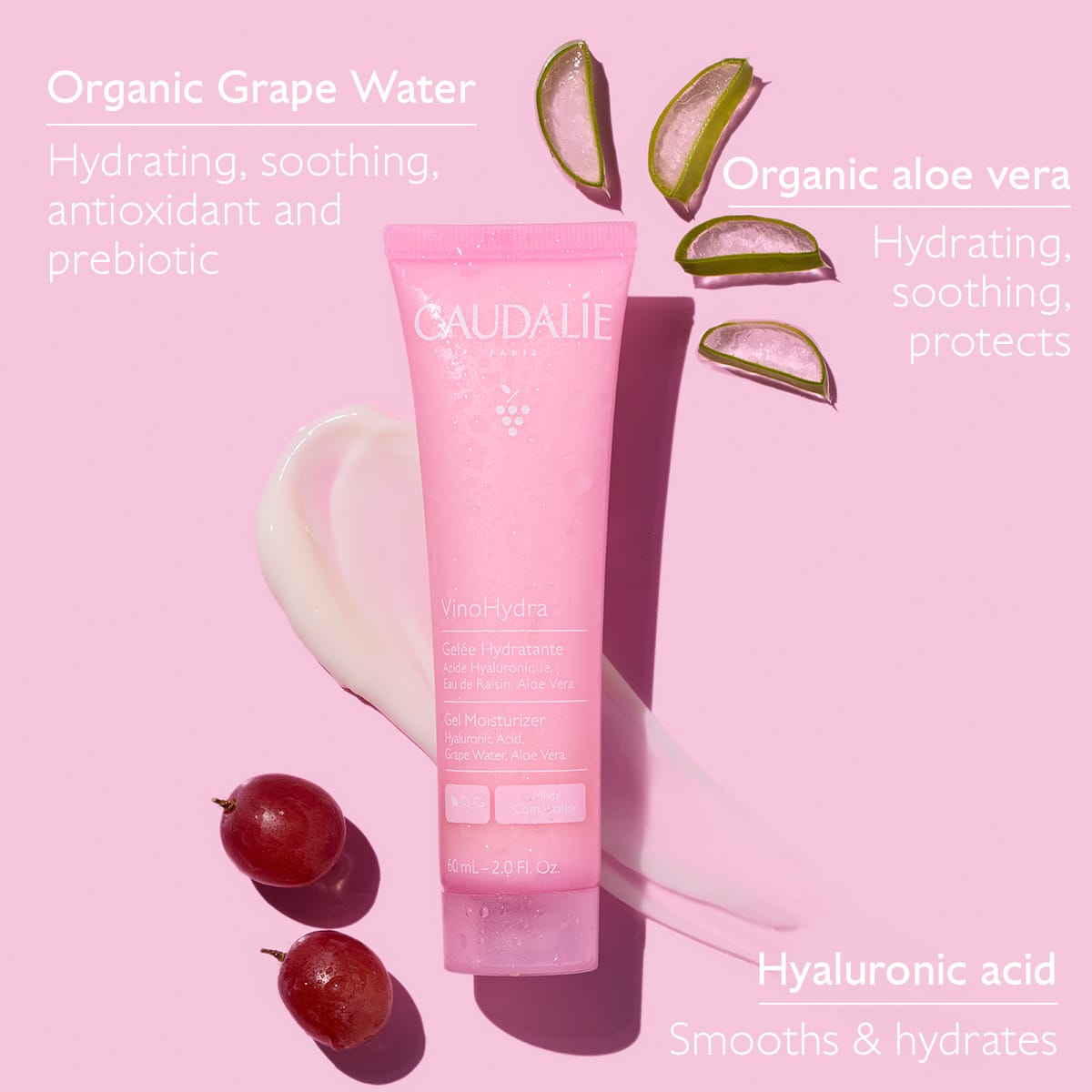 Caudalie VinoHydra gel krema