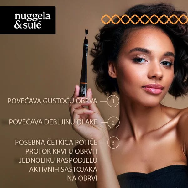 nuggela & sulé brow serum za gustoću obrva
